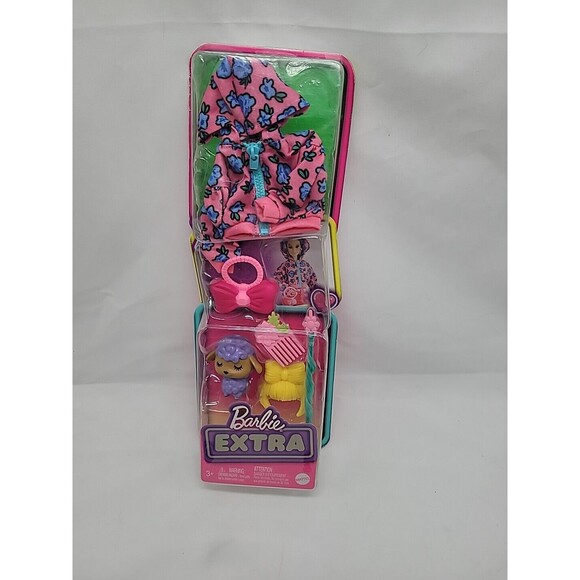 Barbie Extra Pet & Fashion Pack with Pet Lamb Fashion Pieces And Accessories - Picture 1 of 16